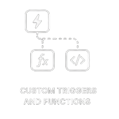 Custom triggers and functions
